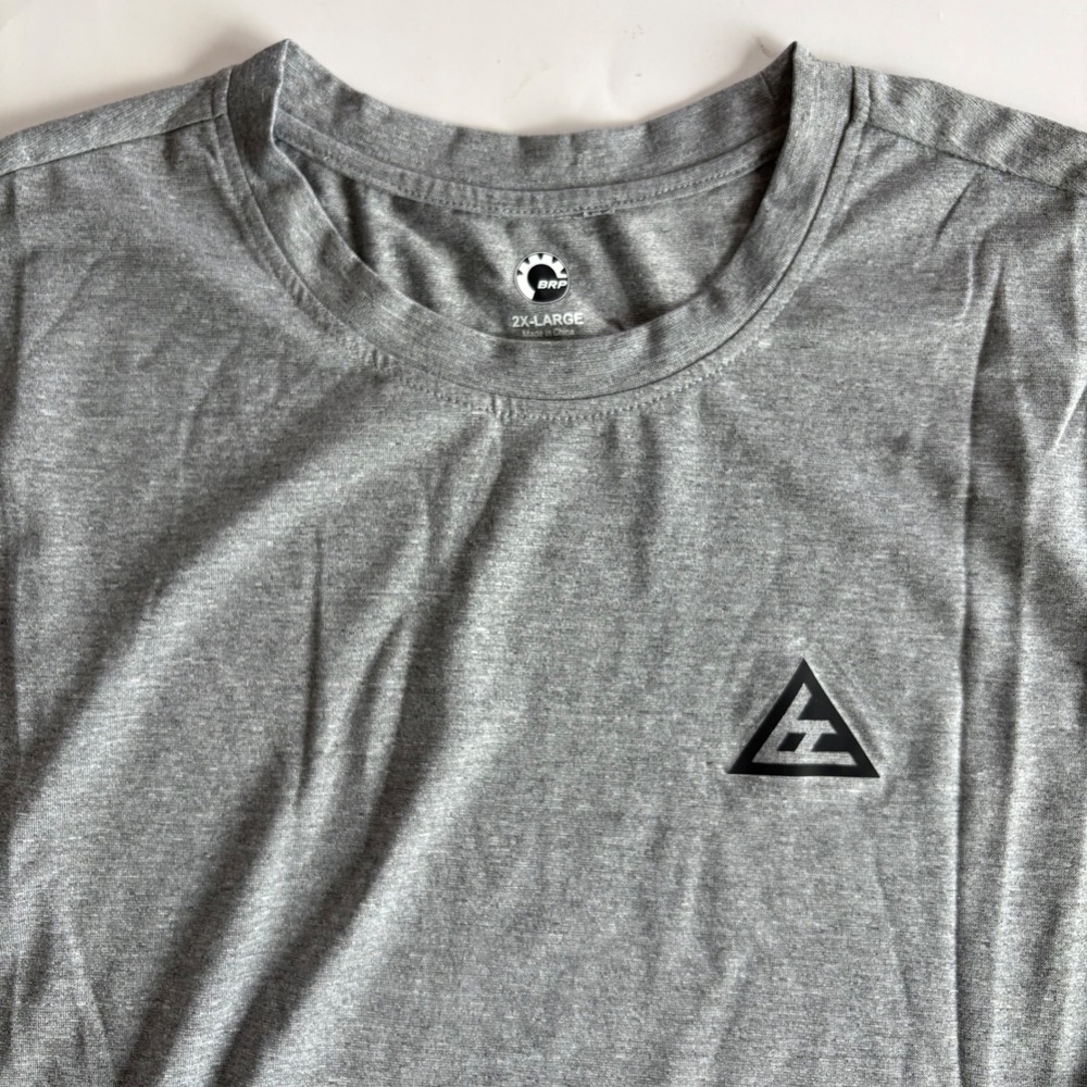 Ski-Doo Men's 2XL Gray BC Story Deep Snow Graphic‎ Tshirt Wool Blend Snowmobile